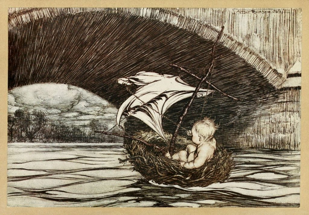 Peter Pan He passed under the bridge and came within full sight of the delectable Gardens