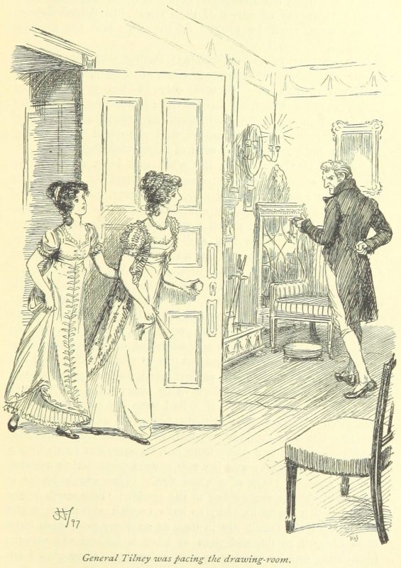 Jane Austen Northanger Abbey – General Tilney was pacing the drawing-room