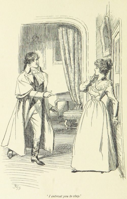 Jane Austen Sense and Sensibility - I entreat you to stay