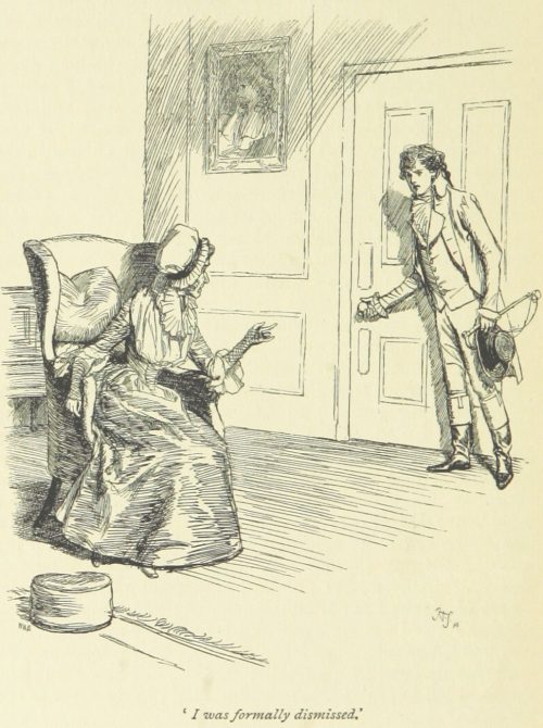 Jane Austen Sense and Sensibility - I was formally dismissed
