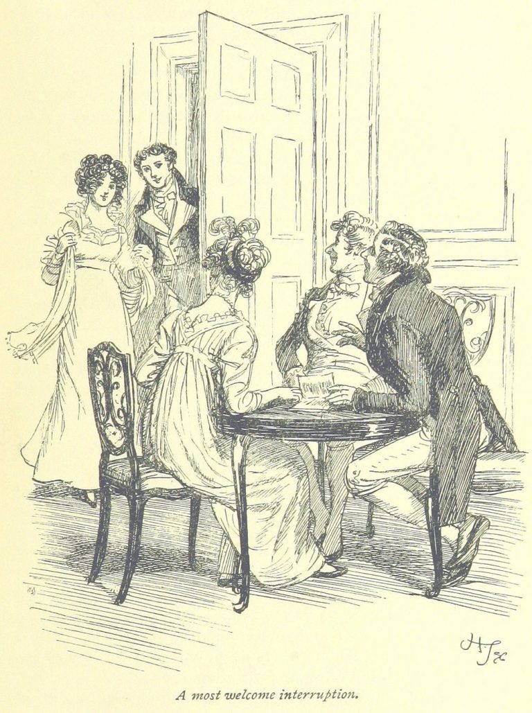 Jane Austen Mansfield Park - a most welcome interruption