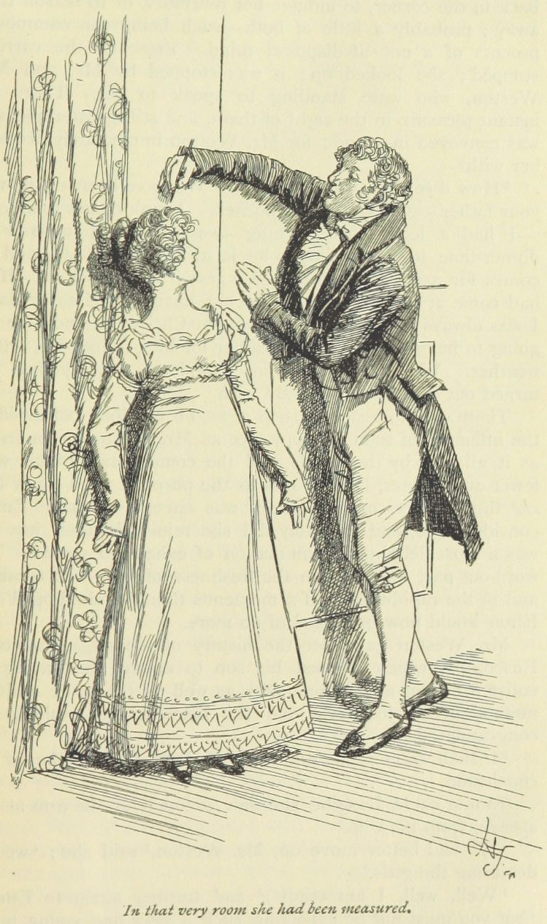 Jane Austen Emma - In that very room she had been measured