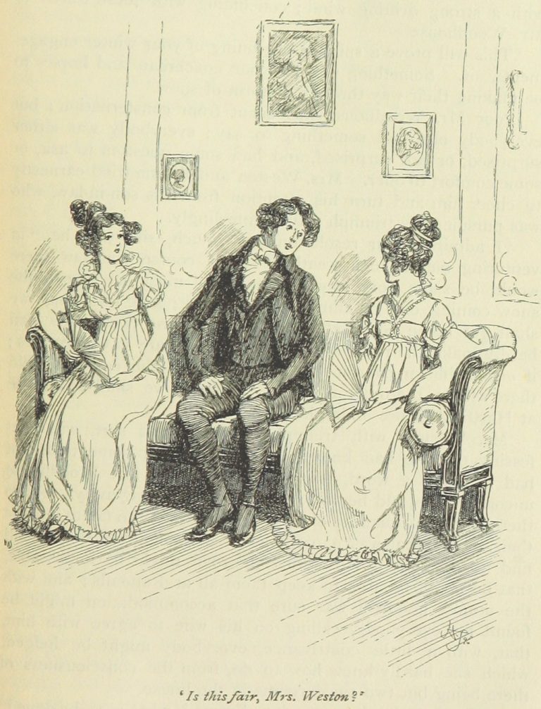 Jane Austen Emma - Is this fair, Mrs. Weston?