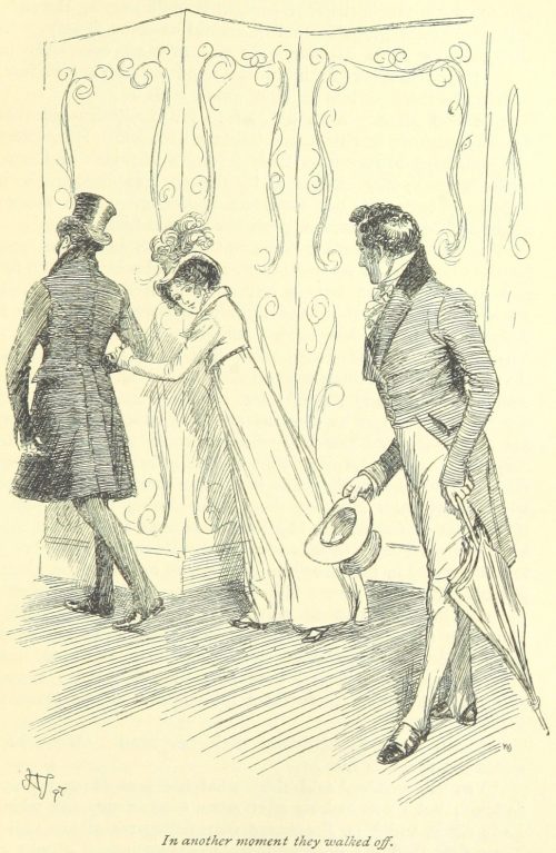 Jane Austen Persuasion - in another moment they walked off