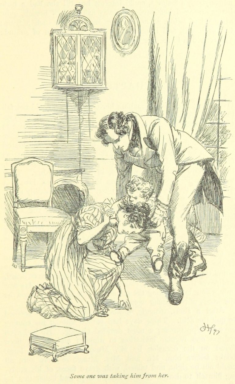 Jane Austen Persuasion - some one was taking him from her