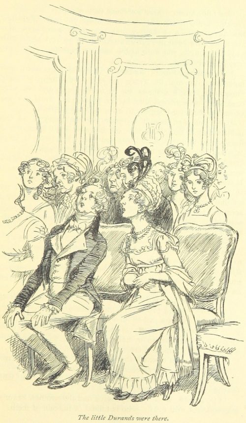 Jane Austen Persuasion - The little Durands were there