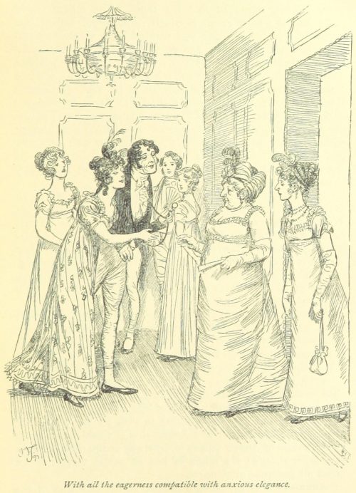 Jane Austen Persuasion - with all the eagerness compatible with anxious elegance