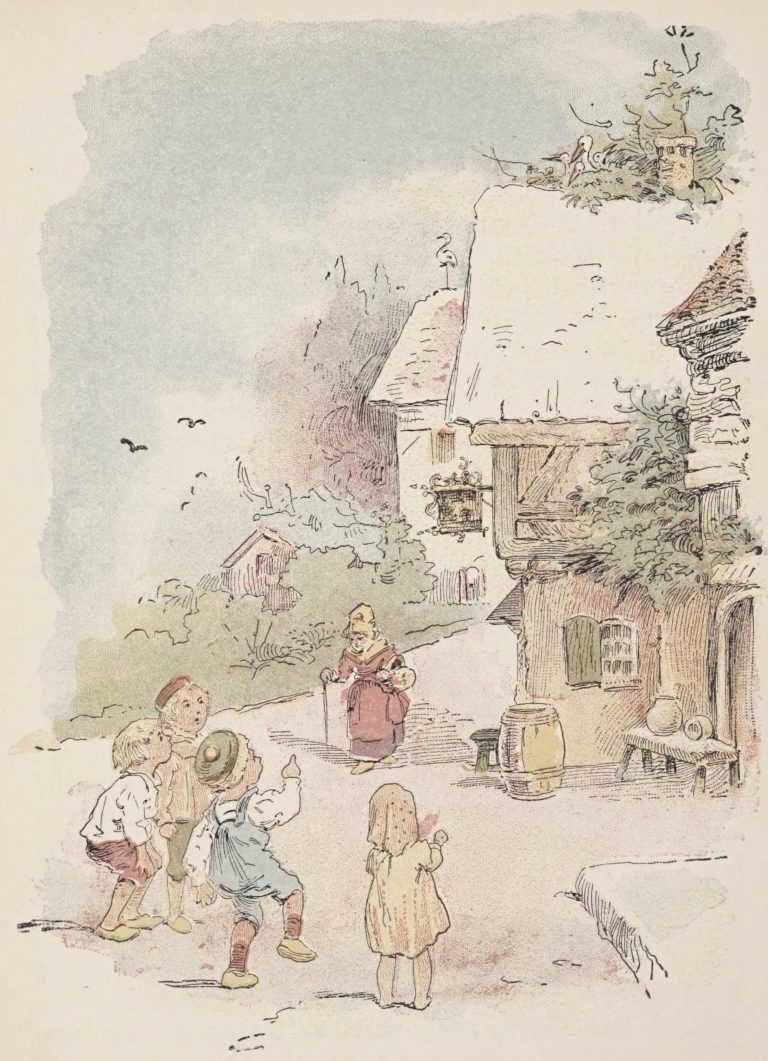 The Storks Fairy Tale by Hans Christian Andersen
