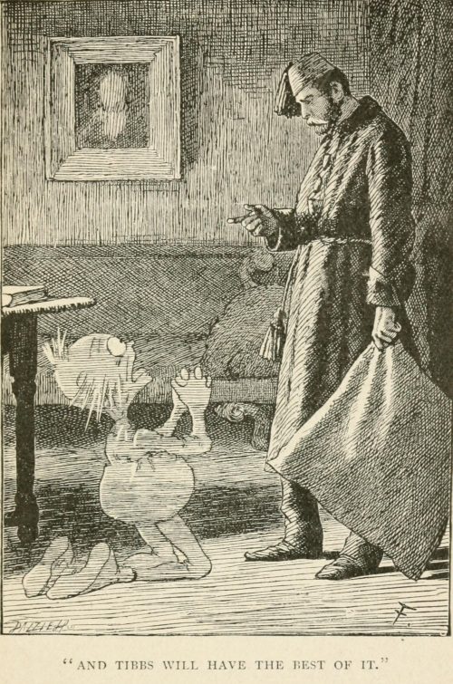 Phantasmagoria Poem - And Tibbs will have the best of it Illustration by Arthur B. Frost