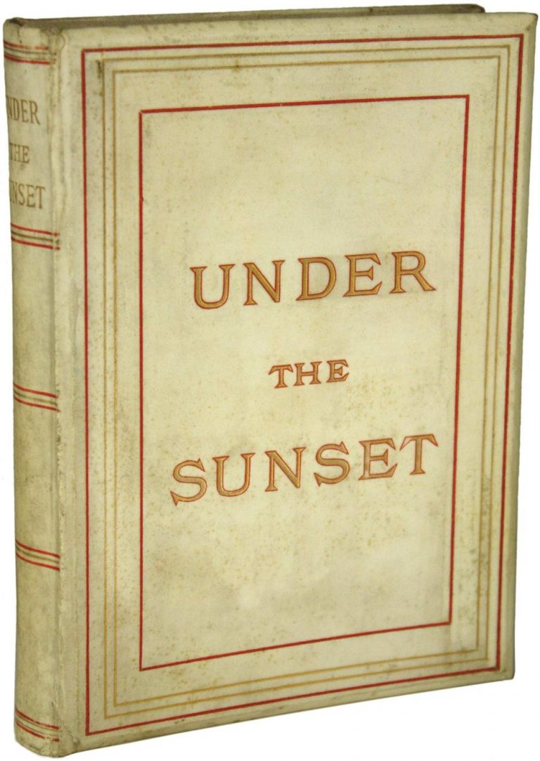 Under the Sunset Book Cover by Bram Stoker