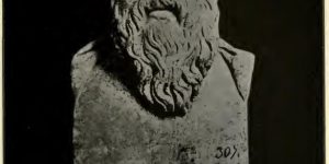 Socrates From the bust in the National Museum, Naples