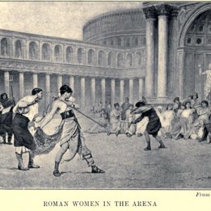 Roman Women in the Arena From a painting by E. H. Blashfield