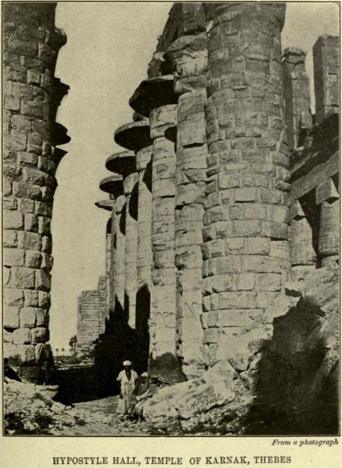 Hypostyle Hall, The Temple of Karnak After a photograph
