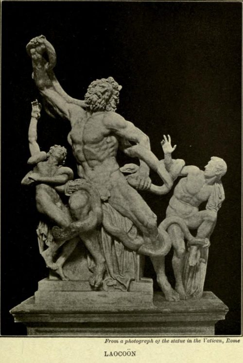 The Laocoön After the photograph from the statue in the Vatican, Rome