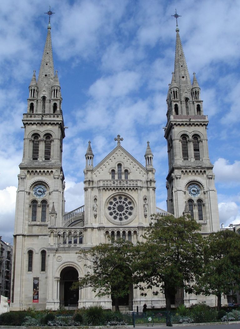 Church of St. Ambroise from a photograph, Paris