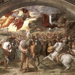 Leo I Entering Rome, Fresco by Raphael