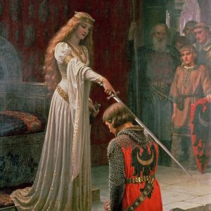 The Accolade After the painting by Sir E. Blair Leighton