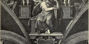 Isaiah From the fresco in the Sistine Chapel, by Michael Angelo