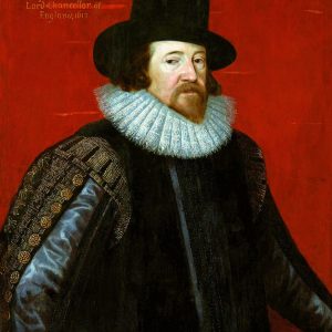 Portrait of Lord Francis Bacon by Paul Van Somer