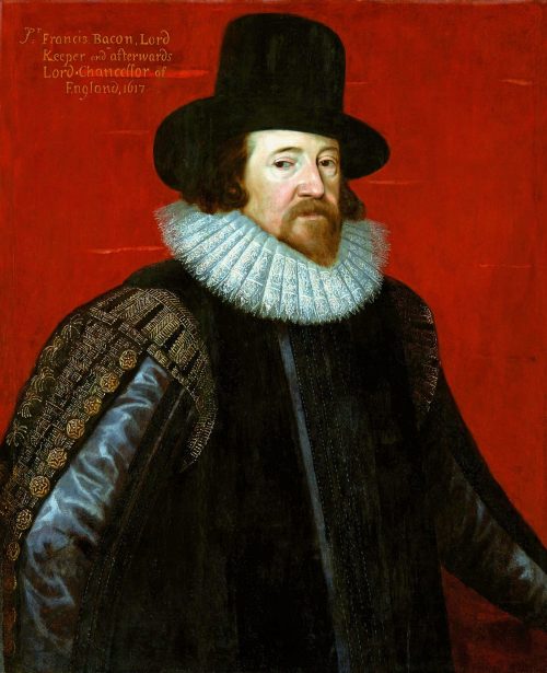 Portrait of Lord Francis Bacon by Paul Van Somer