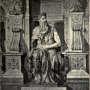 Moses From the statue by Michael Angelo, Rome