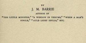 An Edinburgh Eleven by James Matthew Barrie