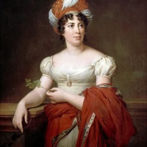 Madame de Staël After the painting by Mlle. de Godefroid, Versailles