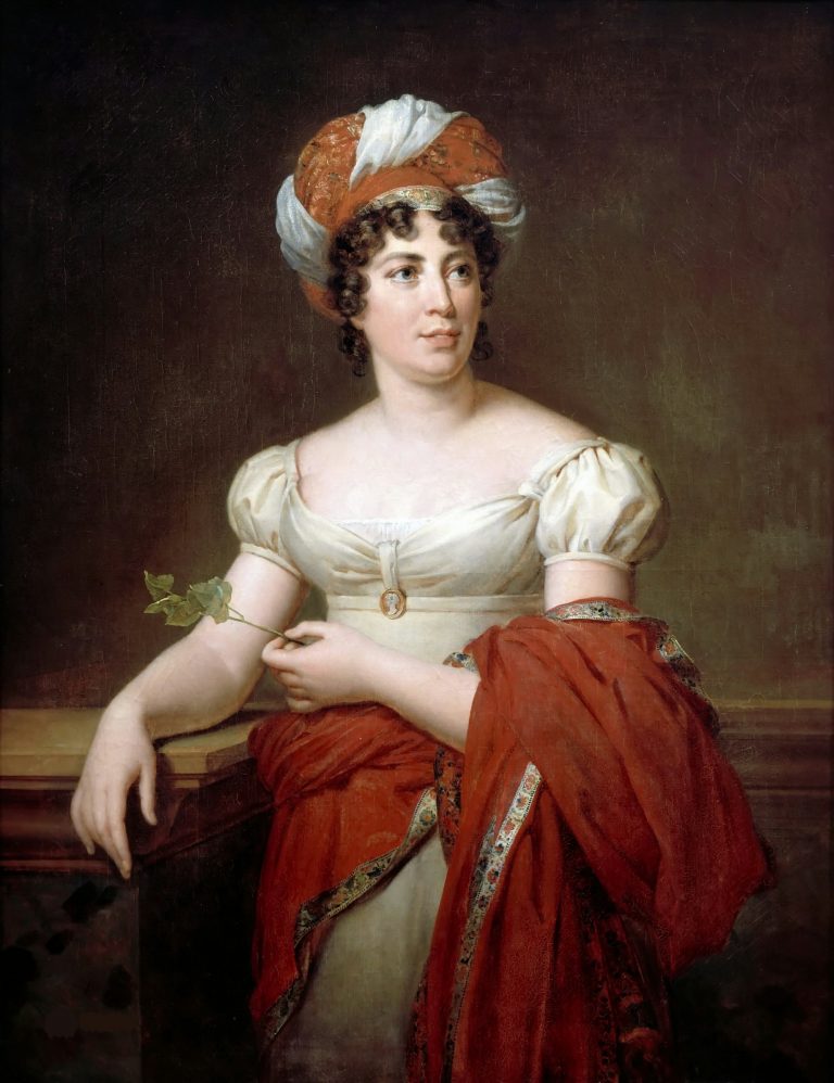 Madame de Staël After the painting by Mlle. de Godefroid, Versailles
