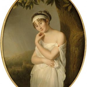 Portrait of Madame de Récamier