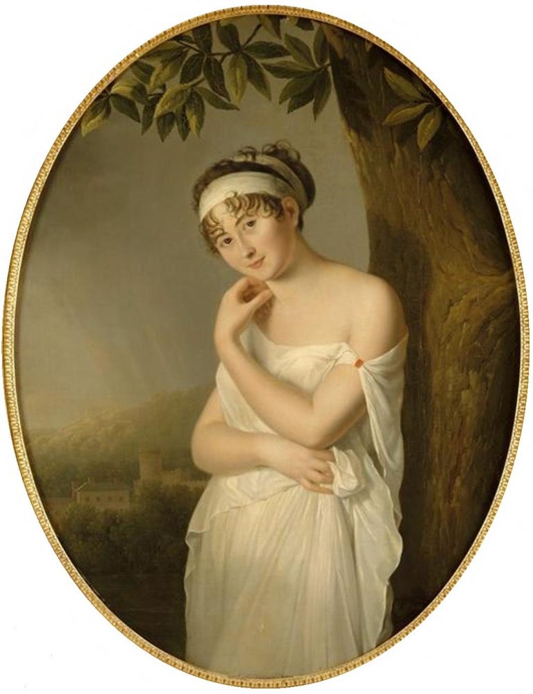 Portrait of Madame de Récamier