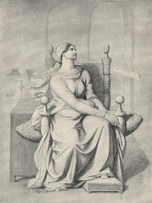 Héloïse, after the drawing by Gleyre