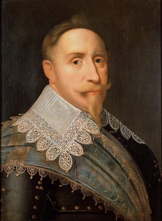 Gustavus Adolphus, King of Sweden painting by Jacob Hoefnagel