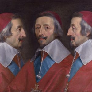 Cardinal Richelieu painting by Philippe de Champaigne, National Gallery, London