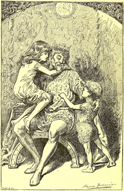 Sylvie and Bruno - A Beggar's Palace Illustration by Harry Furniss