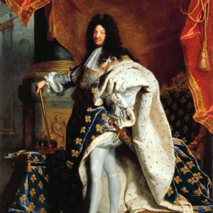 King Louis XIV of France, painting by Hyacinthe Rigaud