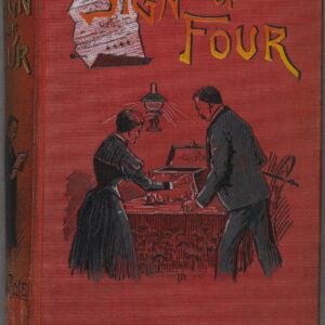 Sherlock Holmes The Sign of Four Book Cover 1892