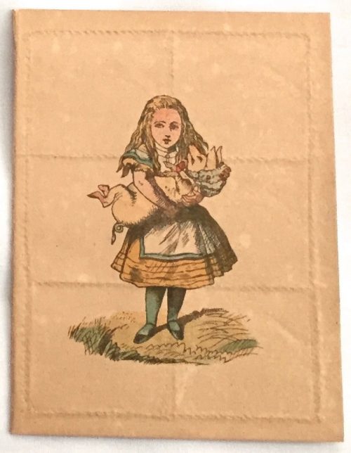 The Wonderland Postage-Stamp Case Alice holding a Pig by Lewis Carroll