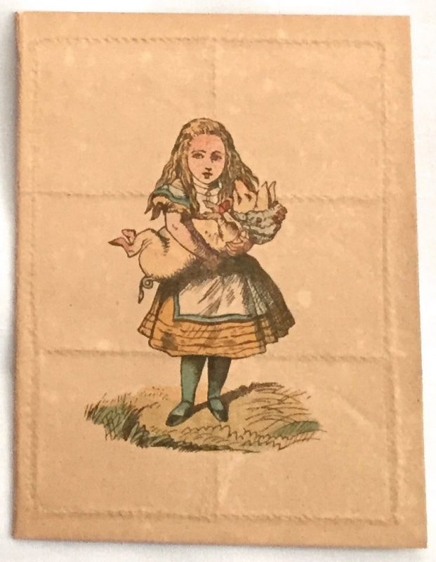The Wonderland PostageStamp Case Alice holding a Pig by Lewis Carroll