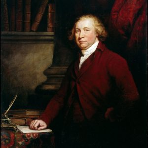 Edmund Burke, painting by J. Barry, Dublin National Gallery