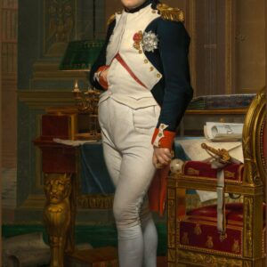 Emperor Napoleon, painting by Jacques-Louis David