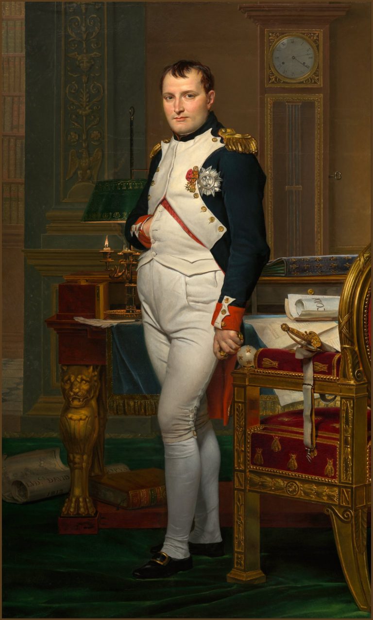Emperor Napoleon, painting by Jacques-Louis David