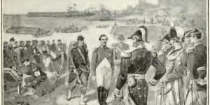 Capture of Napoleon III. at Boulogne After the painting by R. Gutschmidt