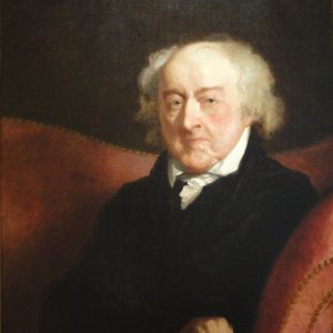 John Adams, painting by Gilbert Stuart