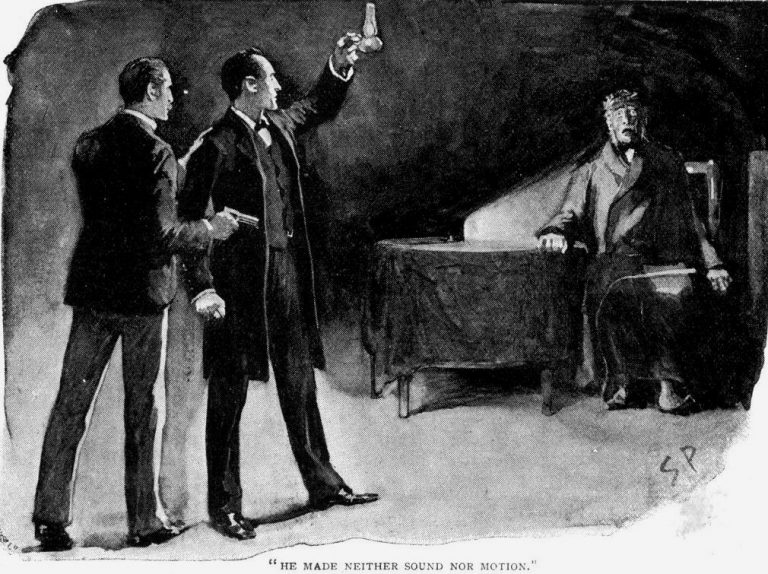 Sherlock Holmes The Speckled Band As we entered he made neither sound nor motion