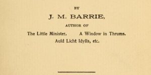 A Holiday in Bed by James Matthew Barrie