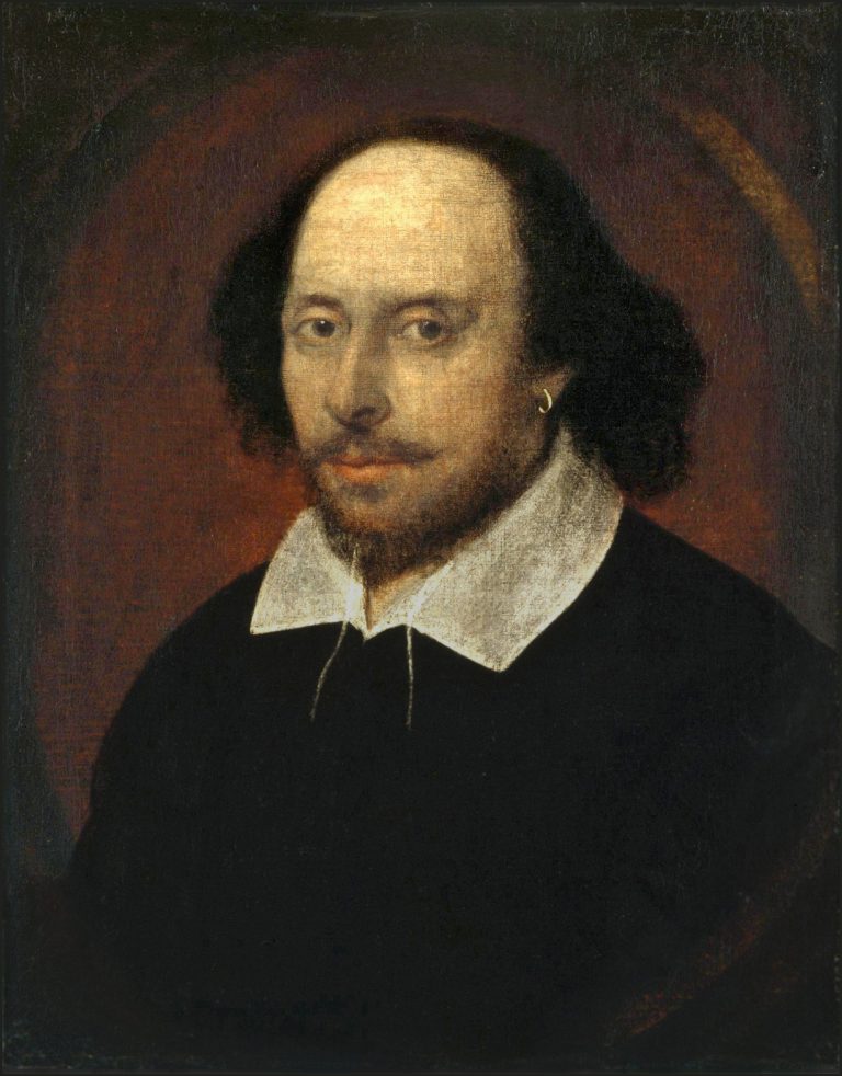 William Shakespeare Chandos Portrait by John Taylor