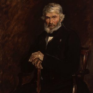 Thomas Carlyle Painting by Sir John Everett Millais