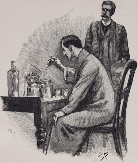 Sherlock Holmes The Naval Treaty Holmes was working hard over a chemical investigation