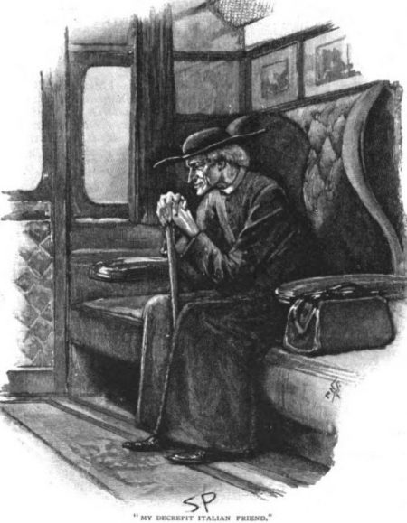 Sherlock Holmes The Final Problem my decrepit Italian friend as a traveling companion