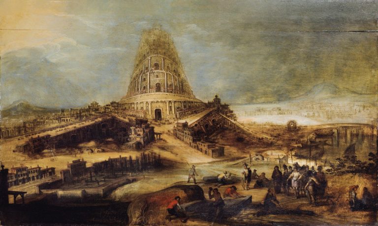The Tower of Babel Painting by Hendrick van Cleve III
